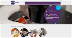 Desktop Screenshot of biosintesis.com.br